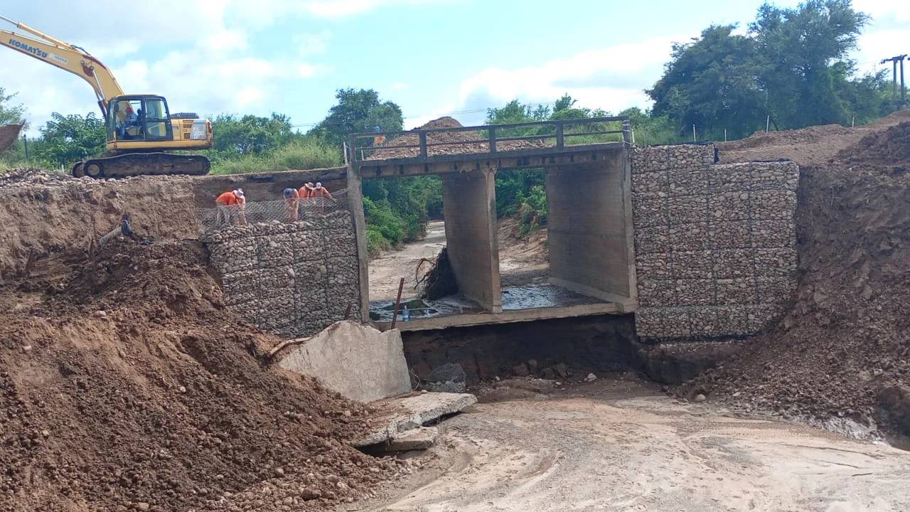 Trabajos en Ruta Nacional 16