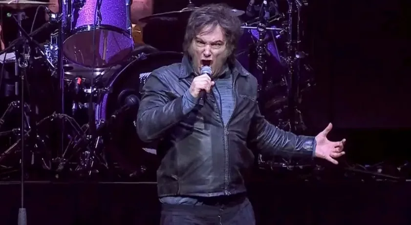 Milei cerró en Rosario de Santa Fe