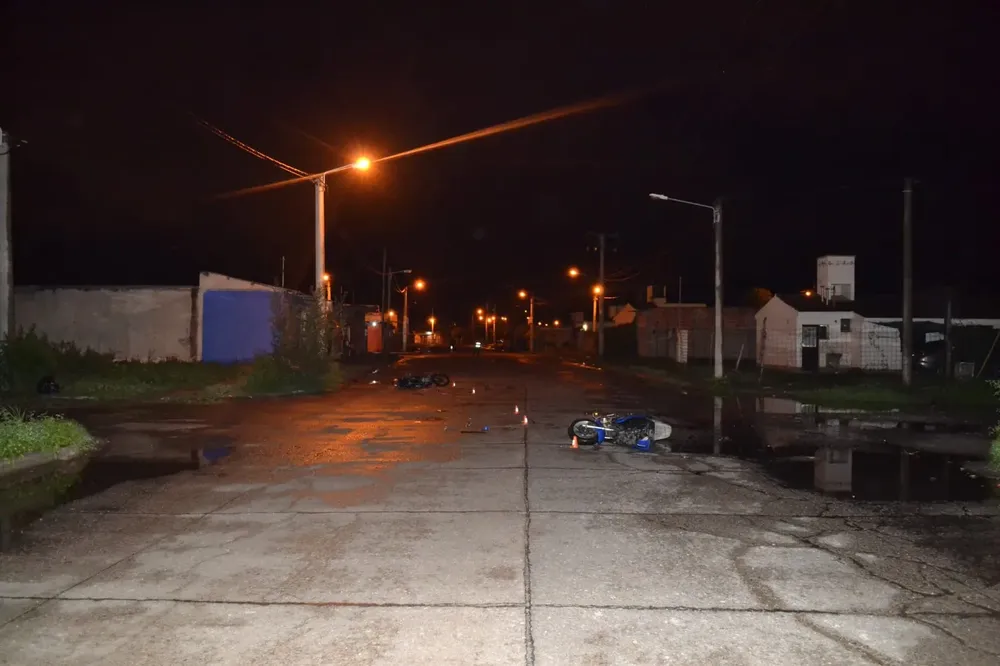 muerte de un motociclista en barrio democracia