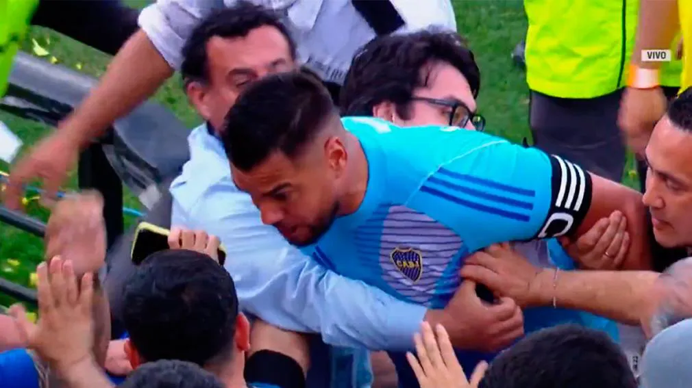 chiquito Romero contra los hinchas