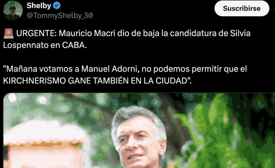 Shelby otro libertario involucrado en la jugada ilegal de los trolls de santiago caputo