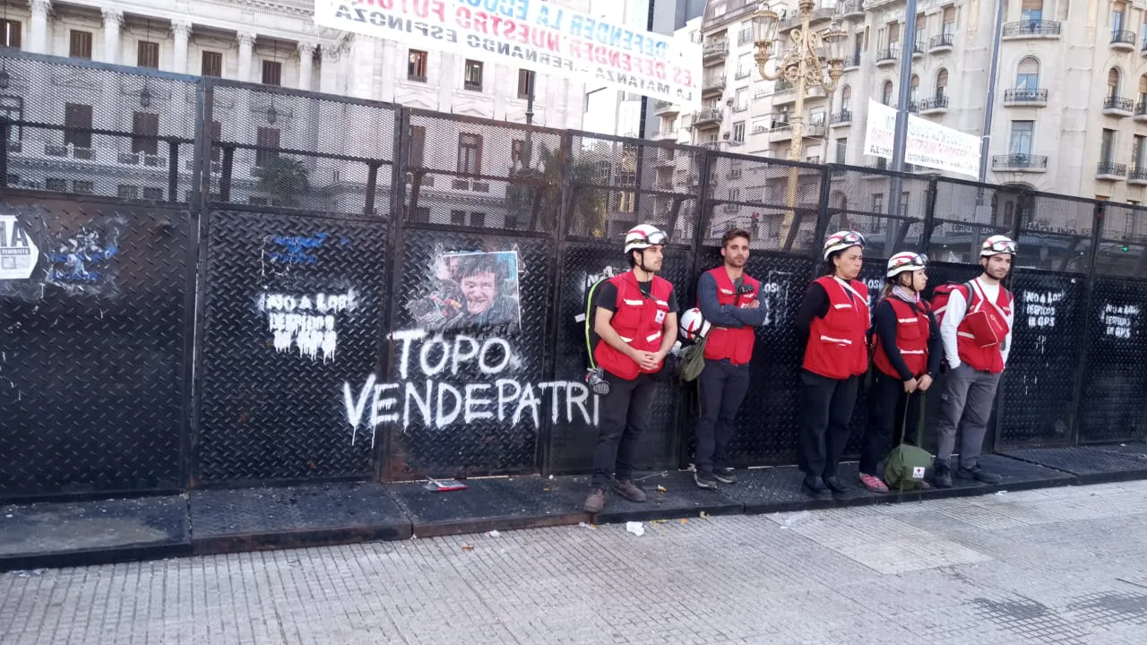 Marcha universitaria al Congreso imágenes (2)