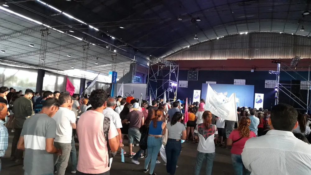 TUCUMÁN Karina Milei y un acto pobre 002