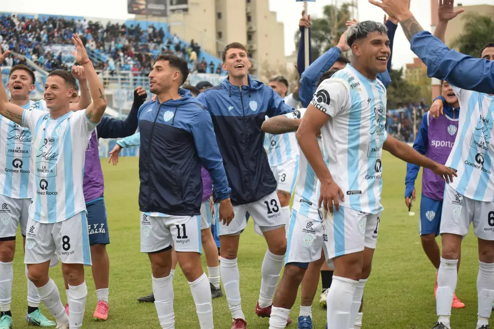 festejo albo ante aldosivi