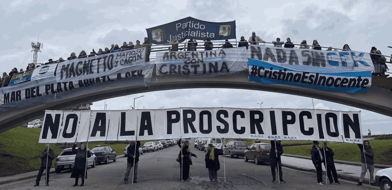 CRISTINA No a la proscripción Mardel Plata