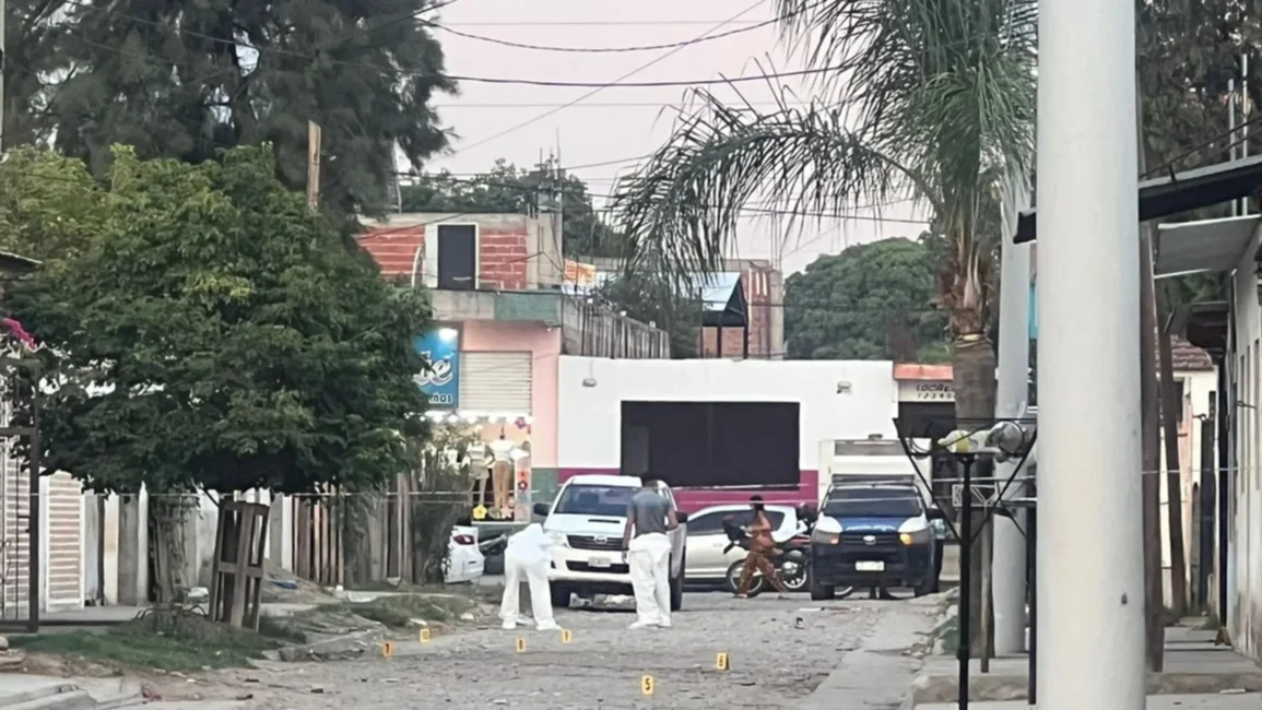 El lugar donde asesinaron al oreja martinez