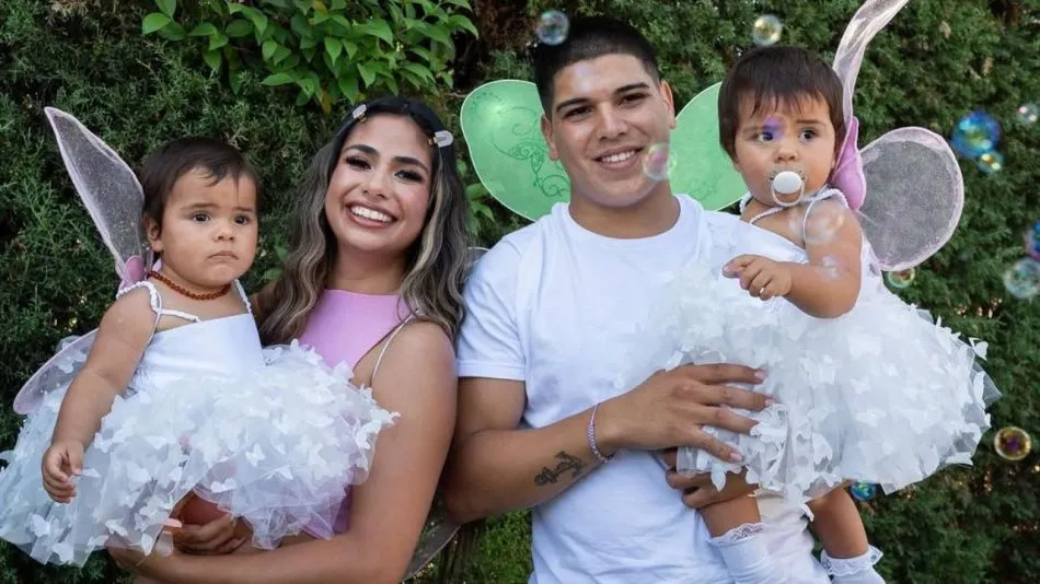 Thiago Medina y Daniela Celis