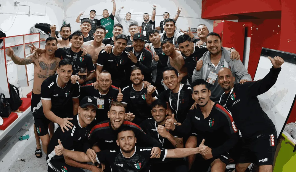 Palestino festejó en Santa Fe