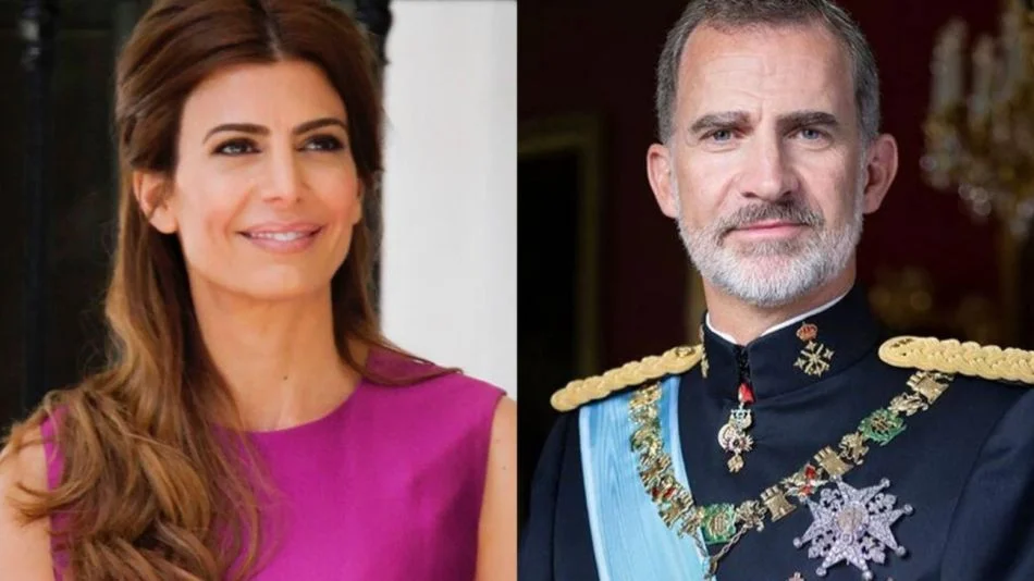 Juliana Awada y Felipe VI