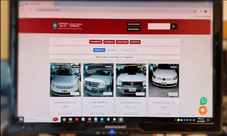 Remate poder judicial