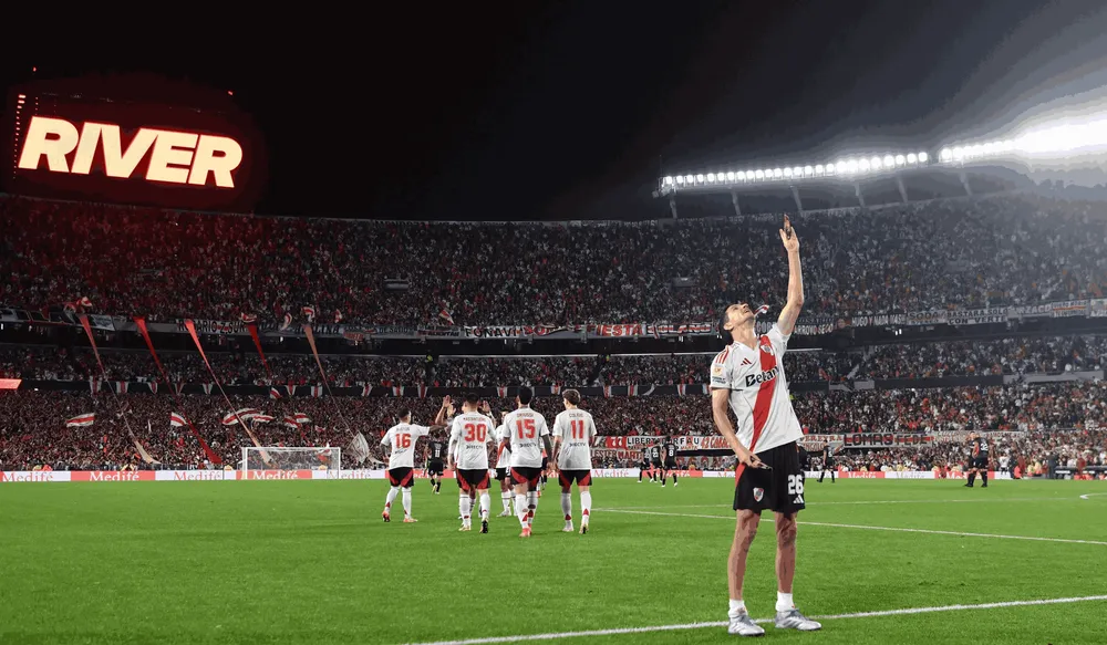 RIVER Nacho Fernández volvió al gol