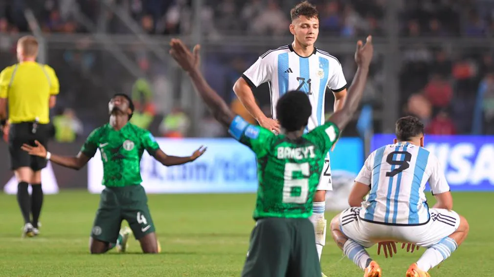 argentina sub 20 eliminada