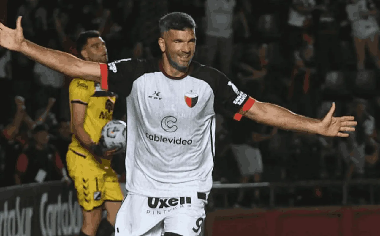 Gigliotti lo festeja González lo sufre