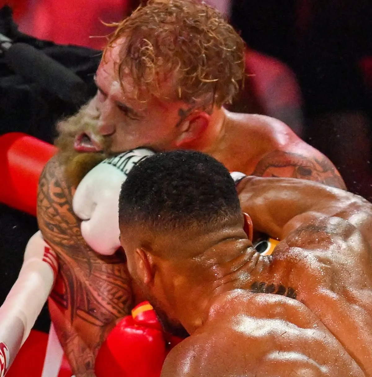 Jake Paul noqueado pot Anthony Joshua (1)