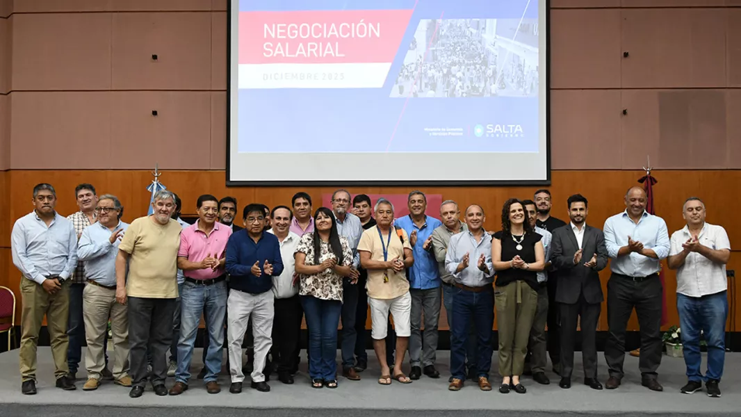 Gobierno de Salta acuerdo salarial con los gremios