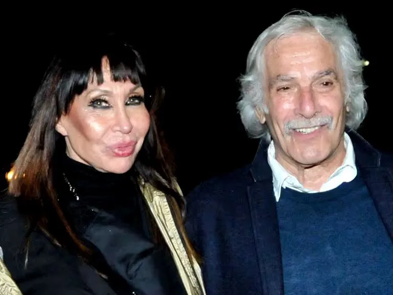 Moria Casán y Fernando Galmarinia