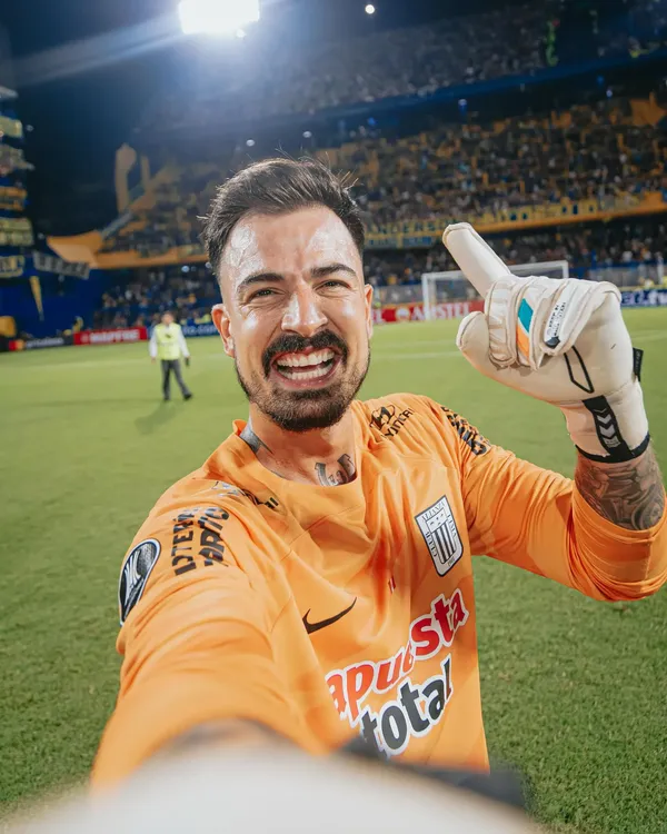 Alianza LIma- el grna arquero boliviano Vizcarra