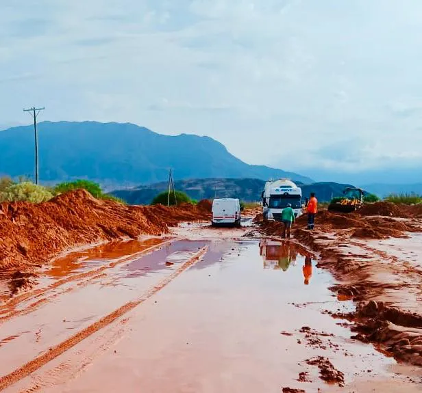 Trabajos rt 68 lluvia