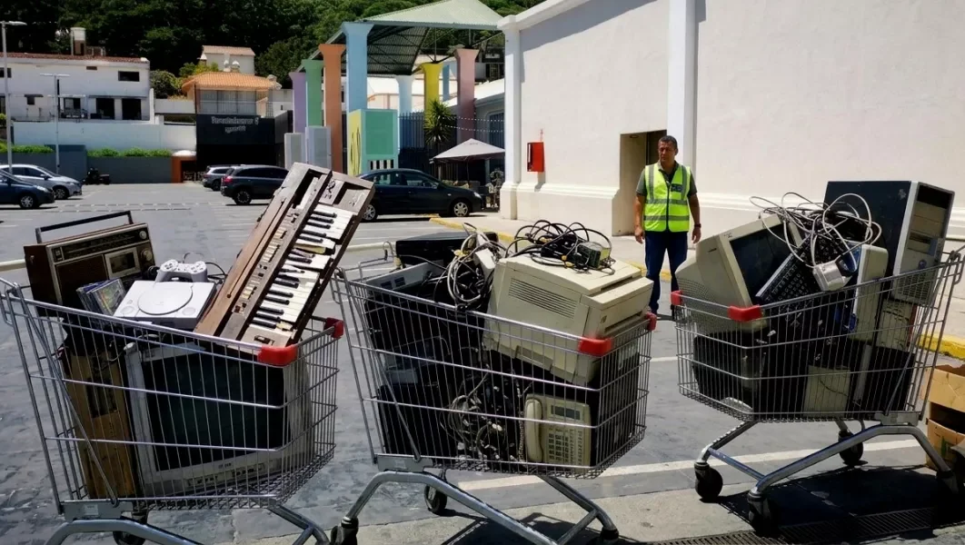 recolección de residuos de aparatos eléctricos y electrónicos