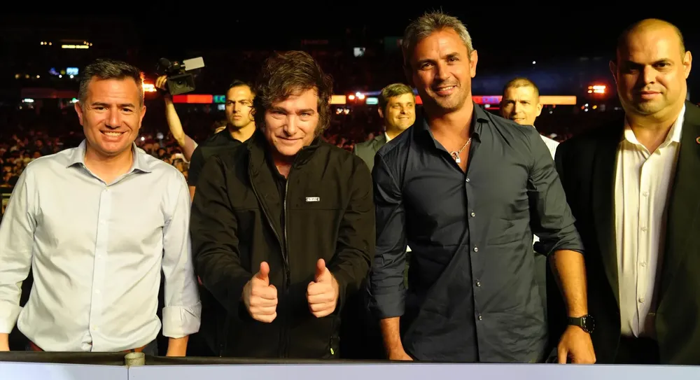 Bornoroi - Milei con Martín Menem y Scotto de Agencia Joven de Córdoba